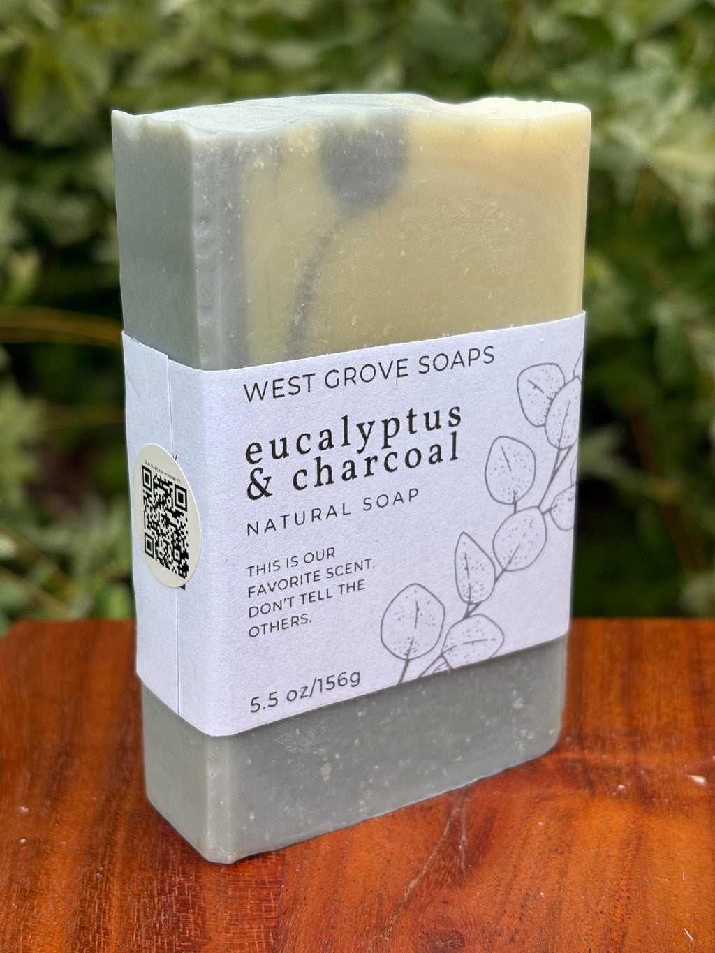 Eucalyptus & Charcoal 5 oz Bar Soap - Signature Suds Collection