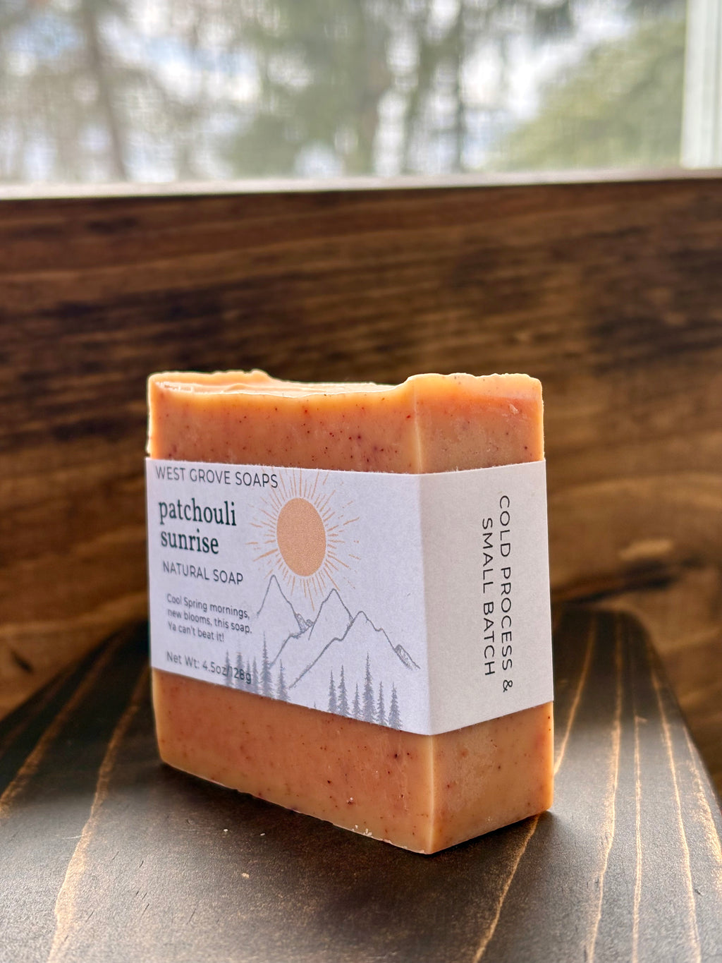 Patchouli Sunrise - Spring Seasonal Bar Soap