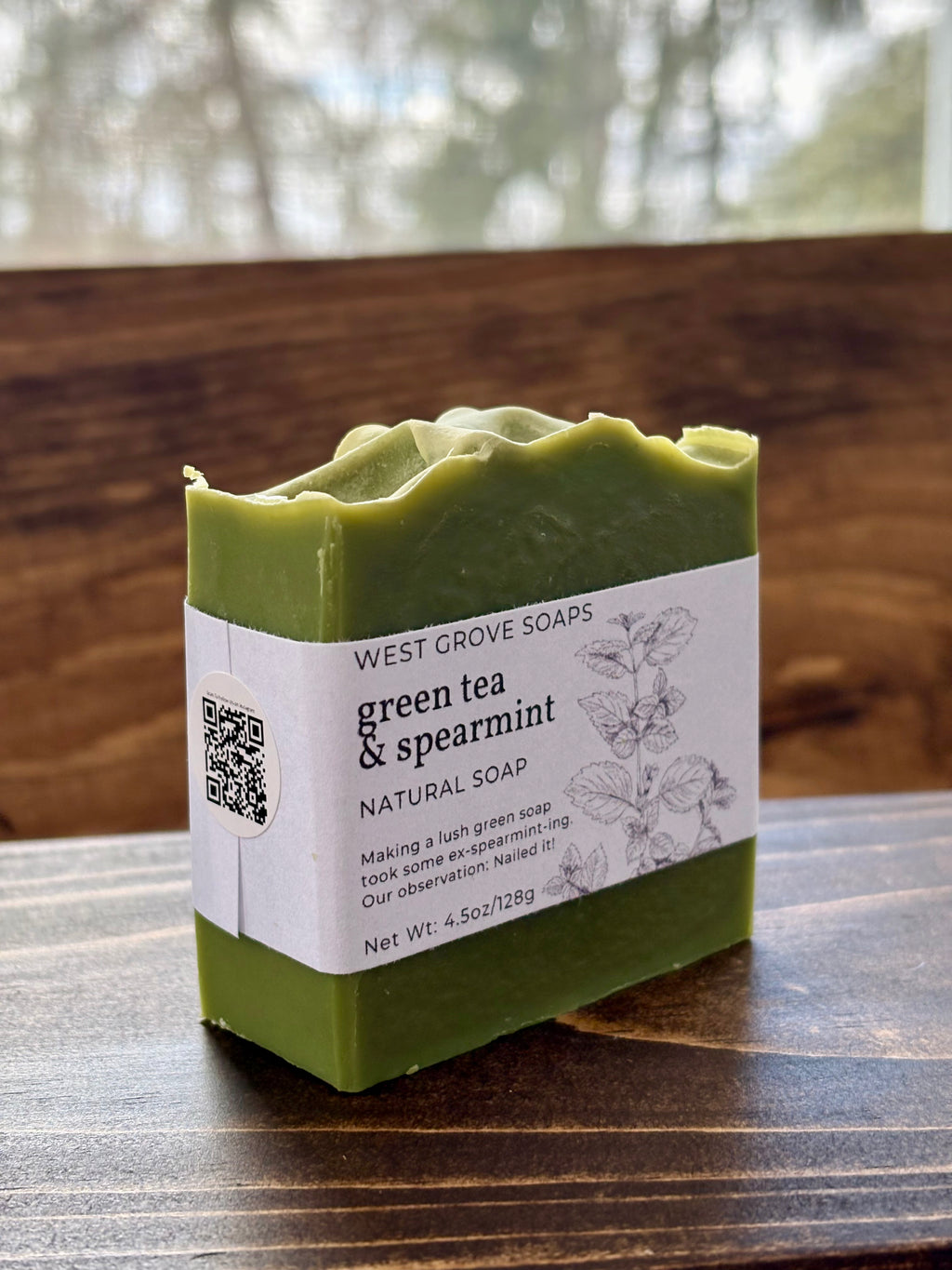 Green Tea & Spearmint - Spring Seasonal Bar Soap