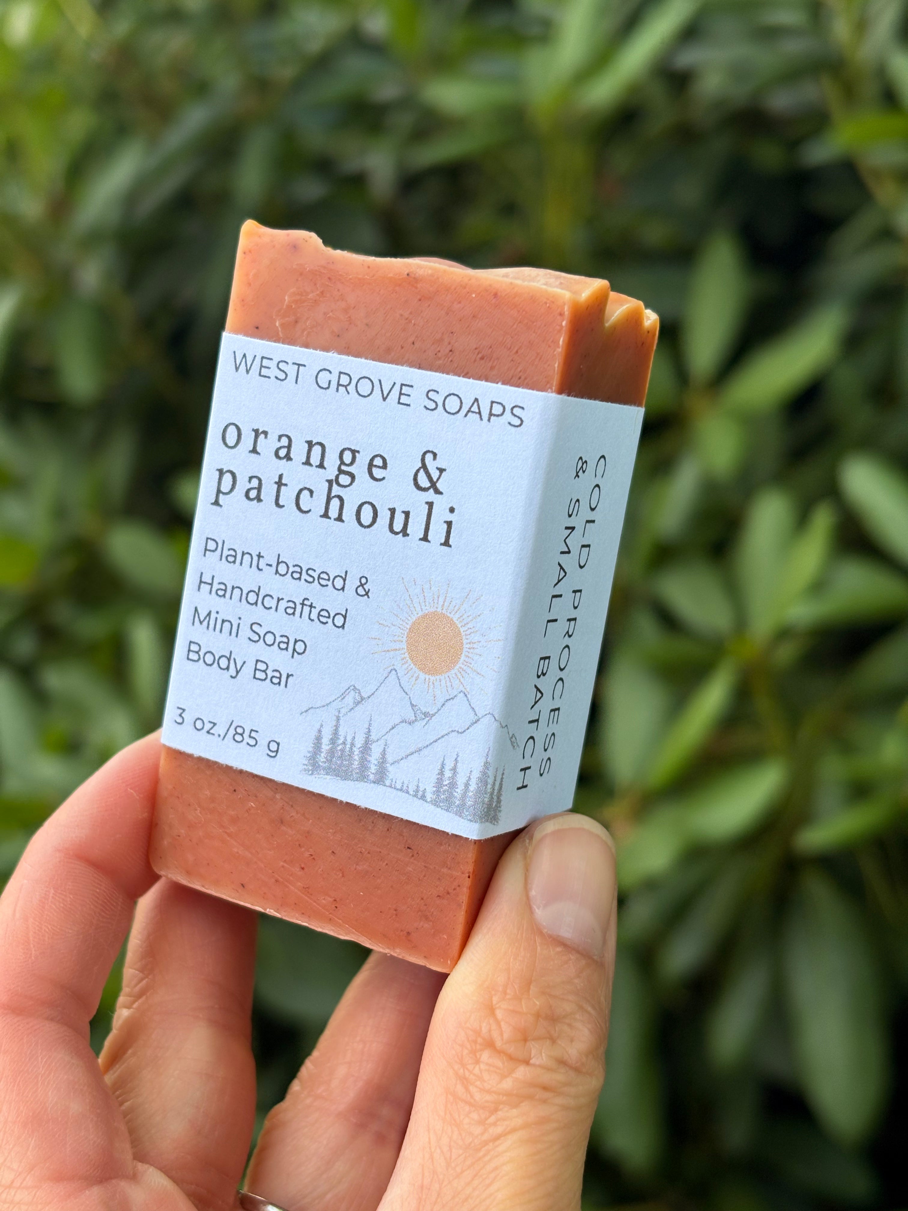 Orange & Patchouli - Mini Bar Soap