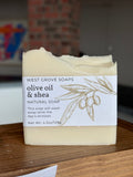 Creamy & Unscented Body Bar Soap - West Grove Soaps