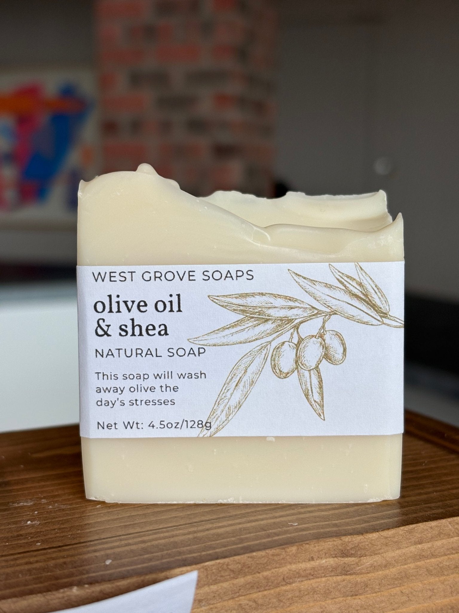 Creamy & Unscented Body Bar Soap - West Grove Soaps