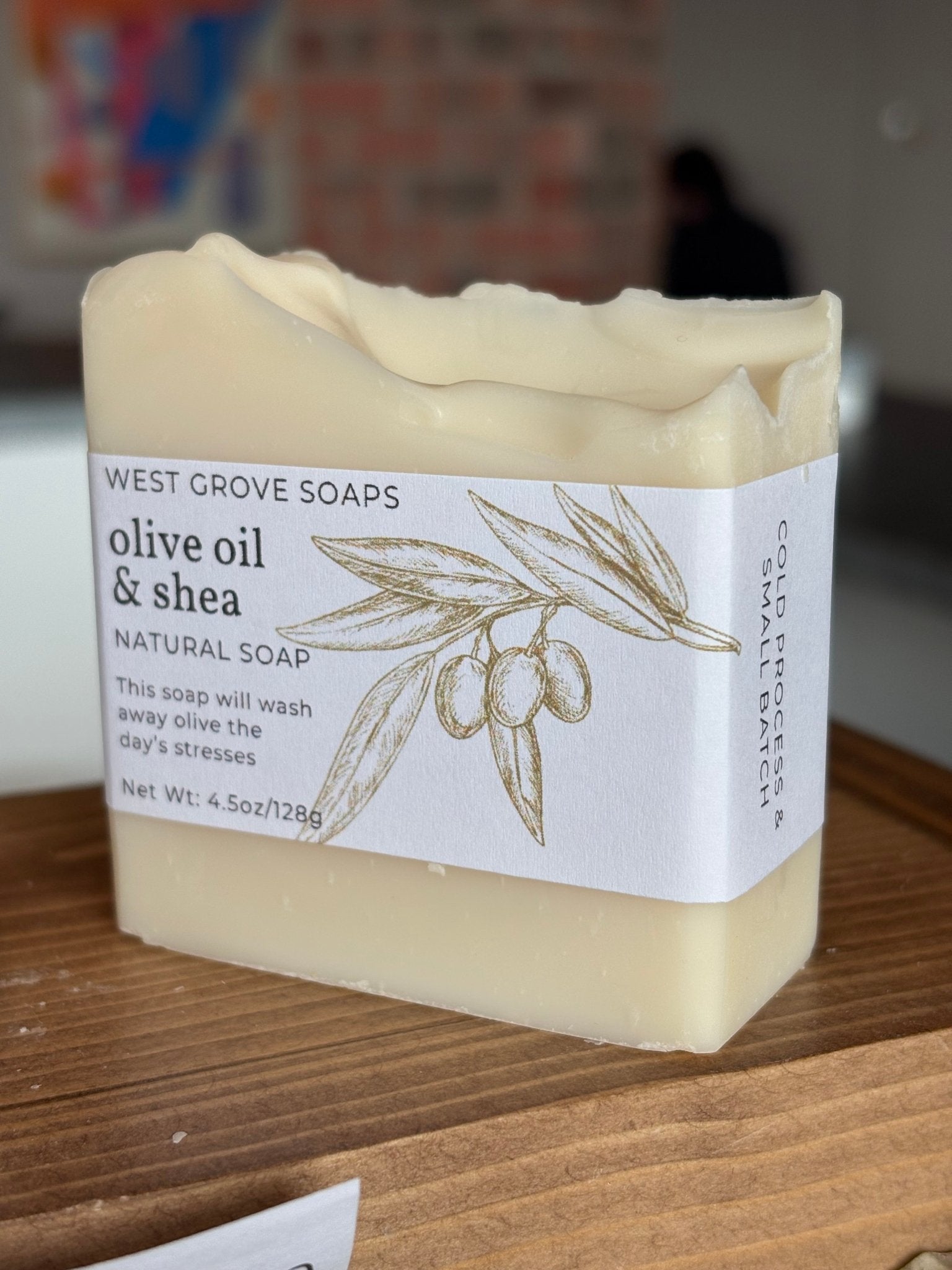 Creamy & Unscented Body Bar Soap - West Grove Soaps
