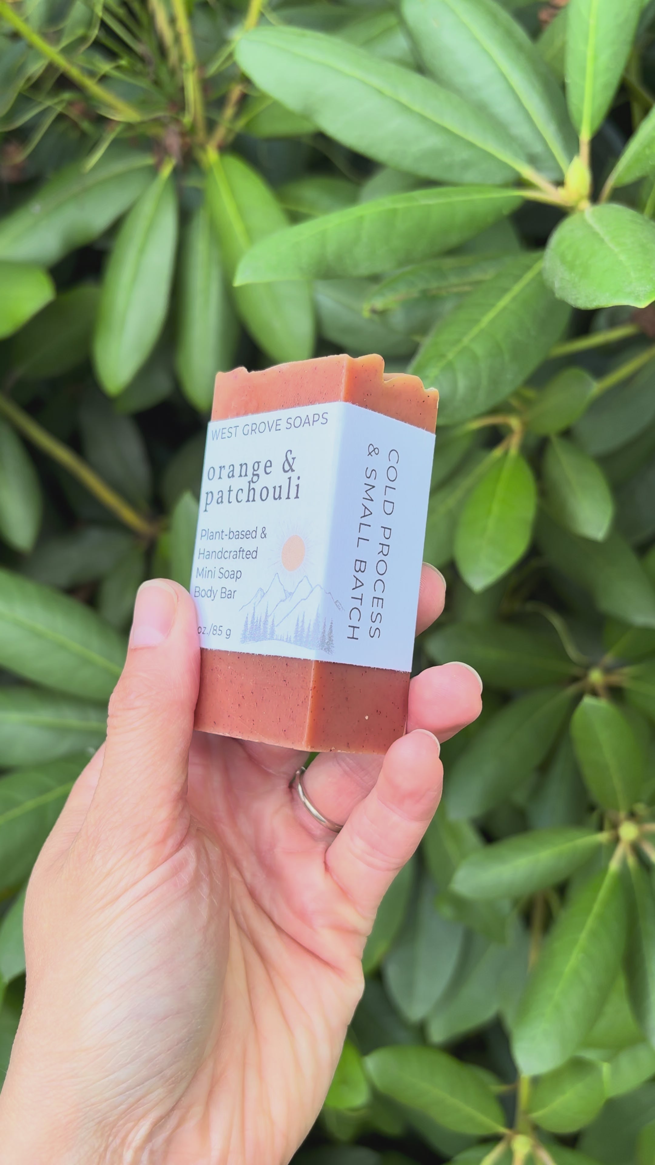 Orange & Patchouli - Mini Bar Soap