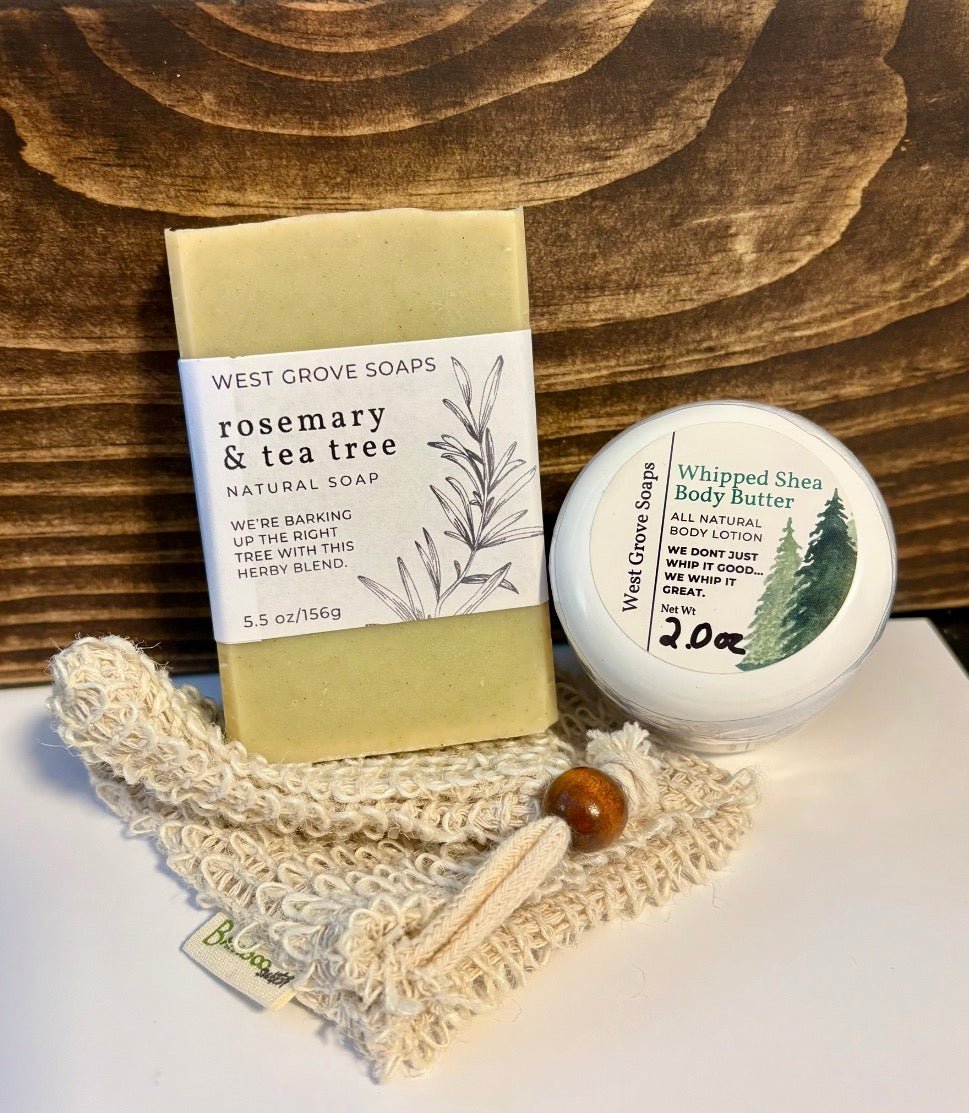 Rosemary & Tea Tree Bundle - West Grove Soaps
